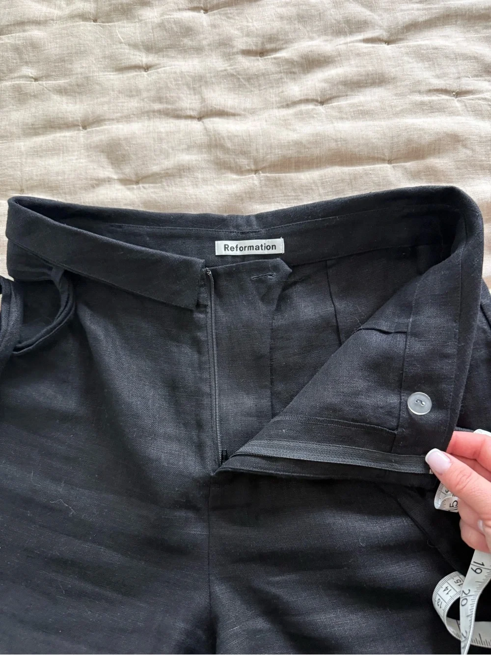 Reformation Jackie linen pants Size 4